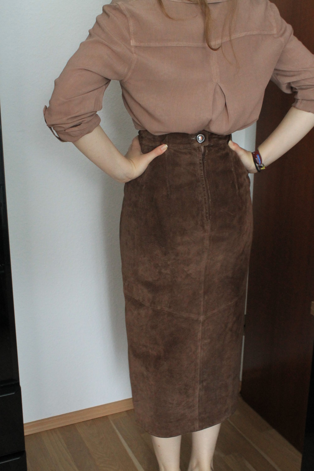 Eleganter Rock / Leder