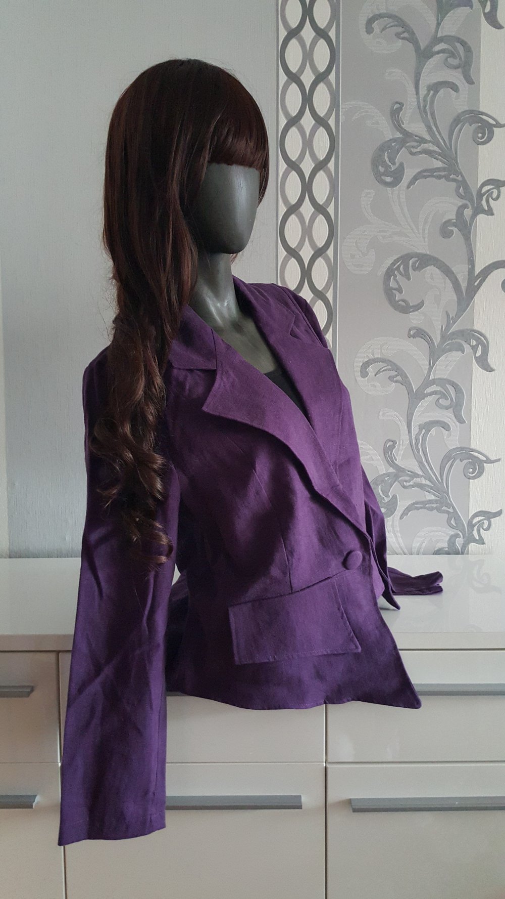 Business Blazer in Lila L 40 / 42