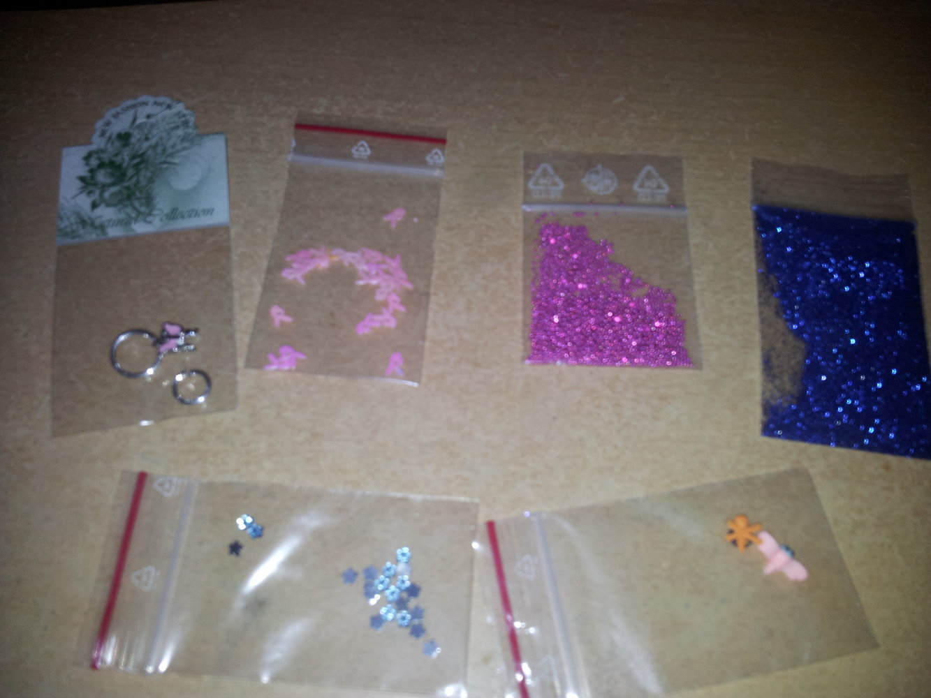 Nailart, Nageldesign, Steine, Glitzer, etc