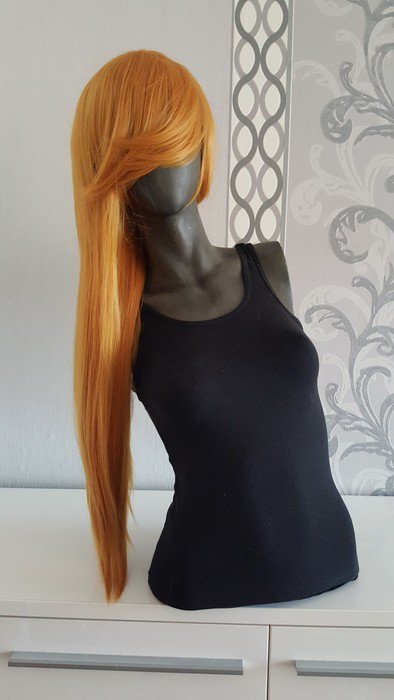 Lange Perücke Blond Cosplay Sailor Moon Sailor Venus Fotoshoot Manga Anime