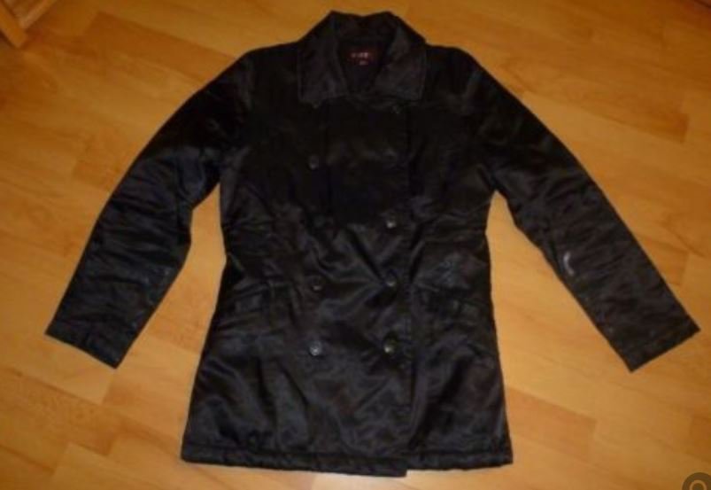 schwarze Jacke Gr. S/M 36/38