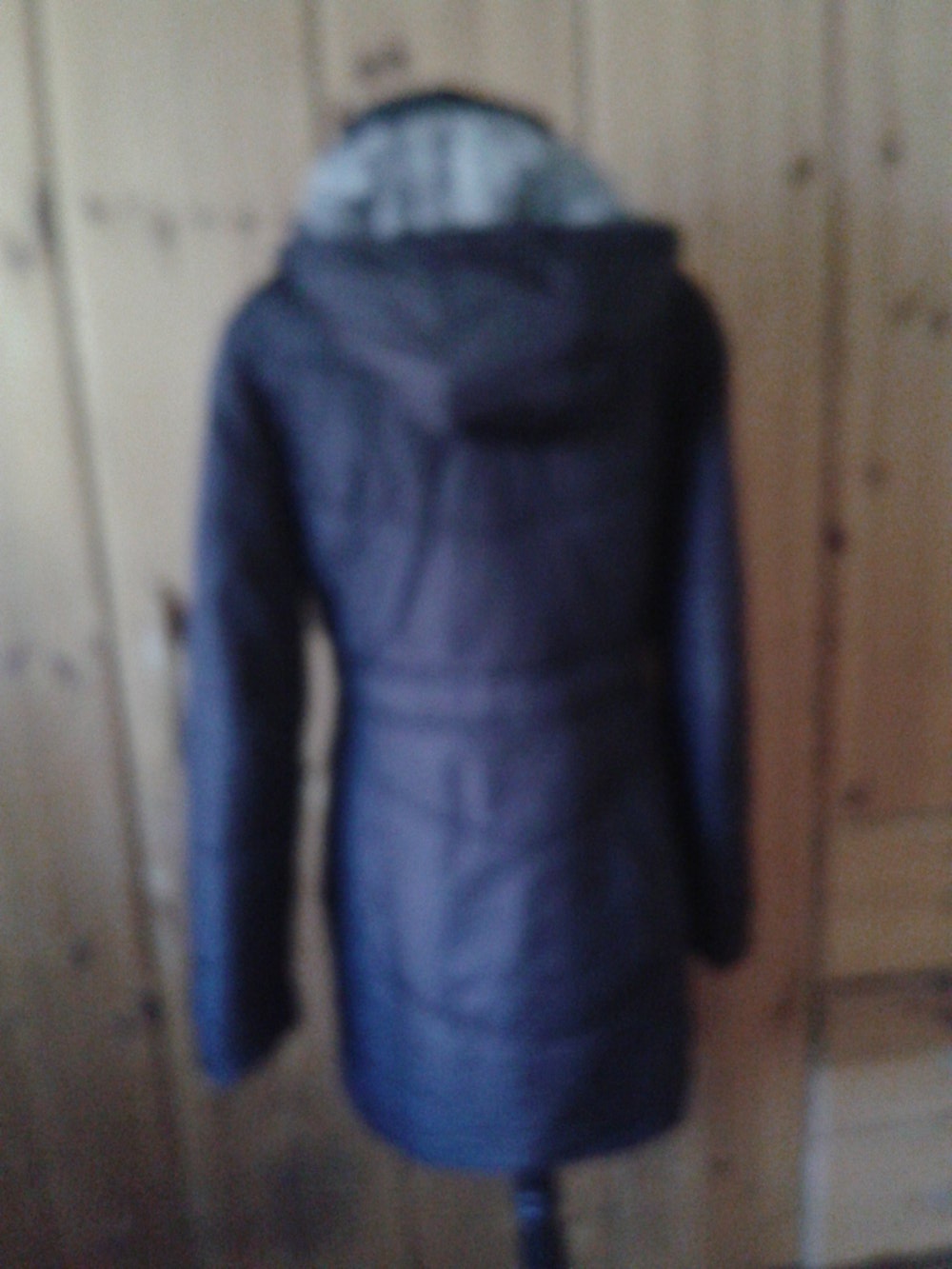 lange Winterjacke