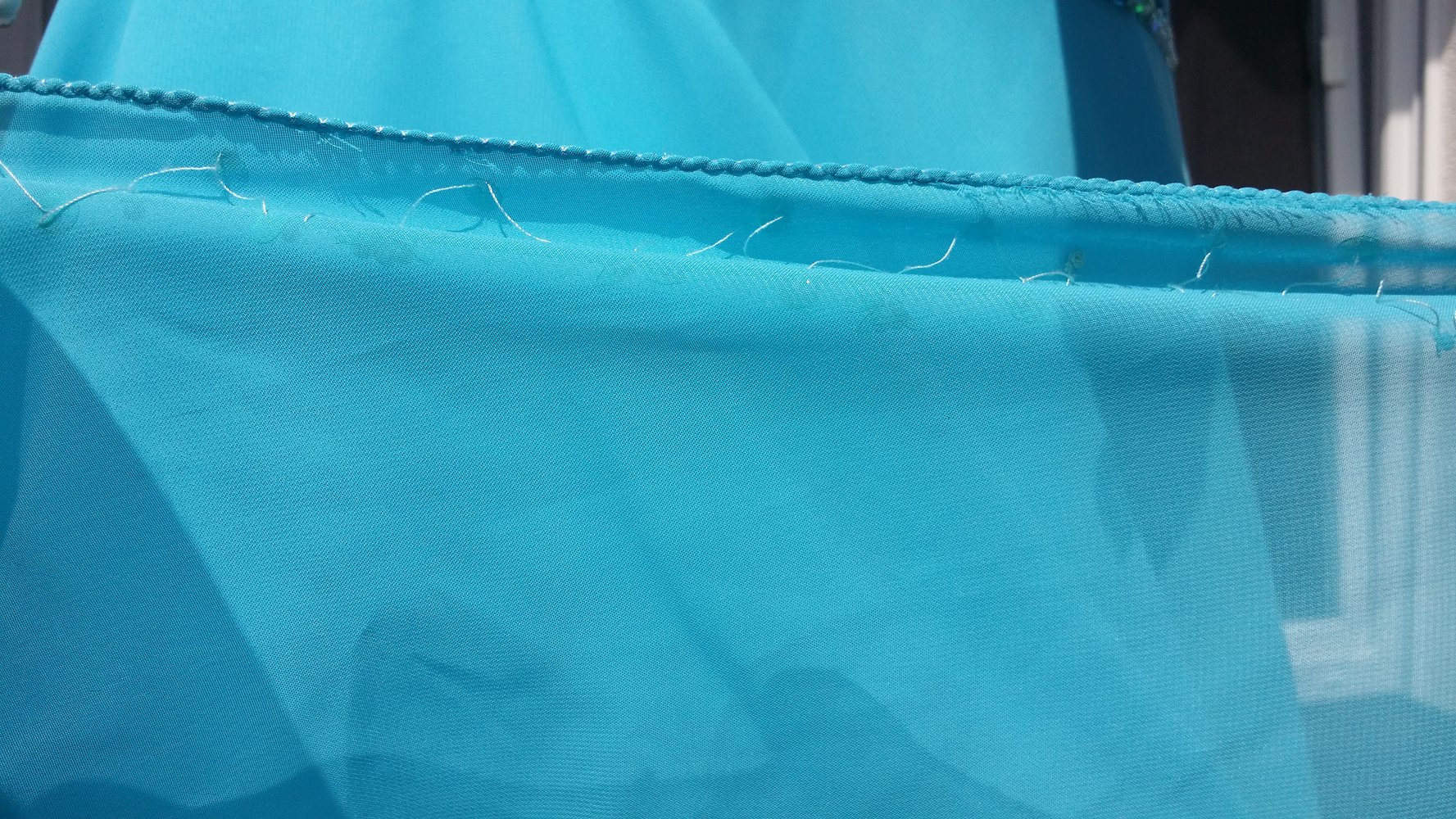 Türkisfarbenes Abendkleid FoKuHiLa