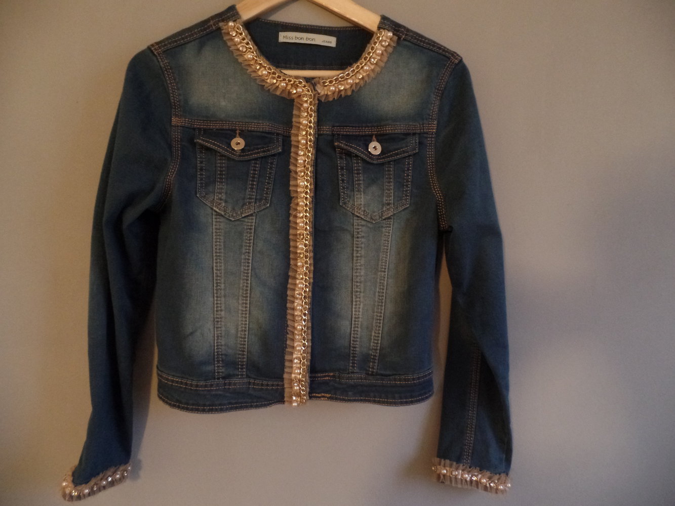 Miss Bon Bon - süße Jeansjacke :: Kleiderkorb.de
