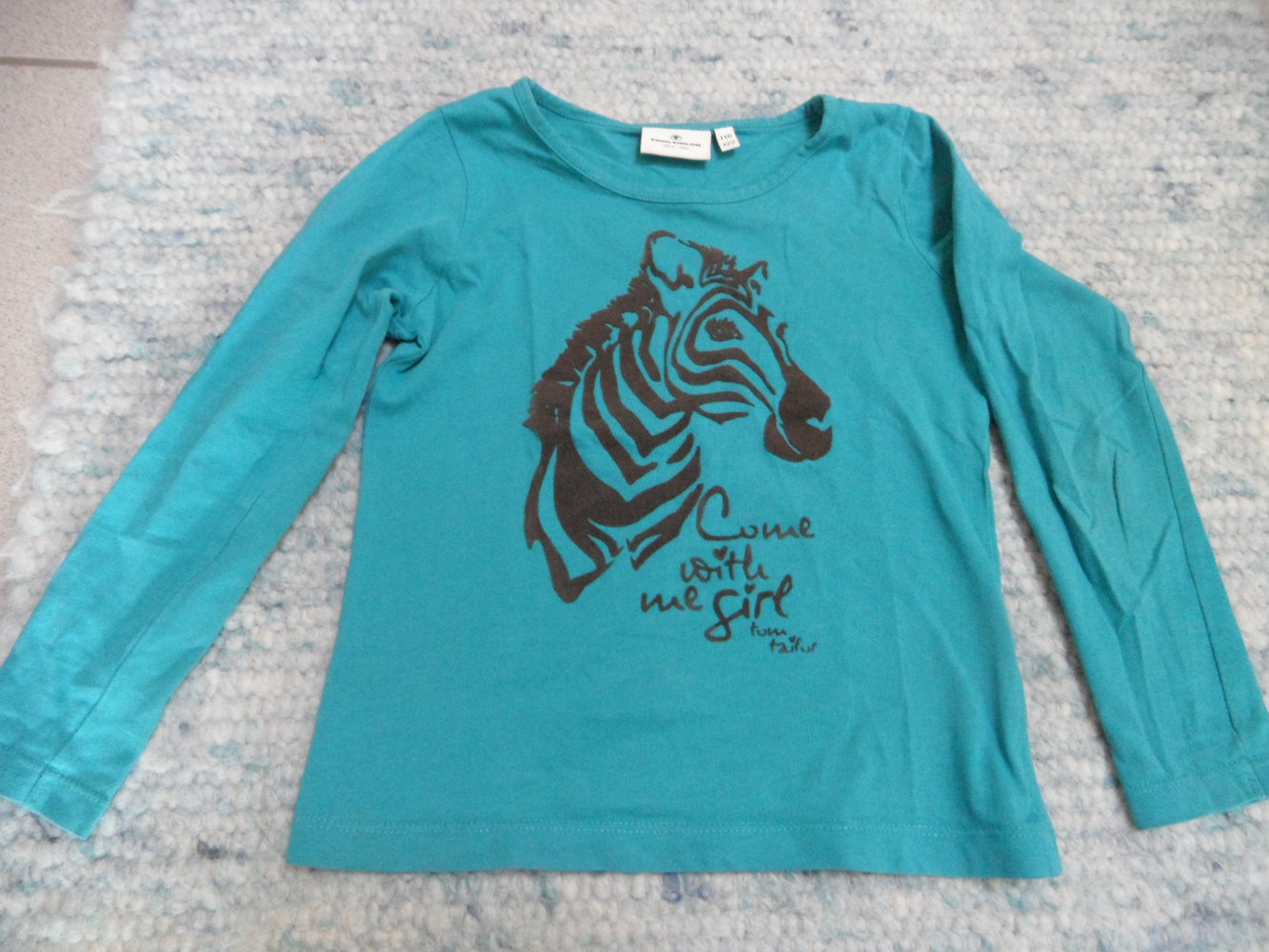 Tom Tailor 116/122 Flockdruck Zebra