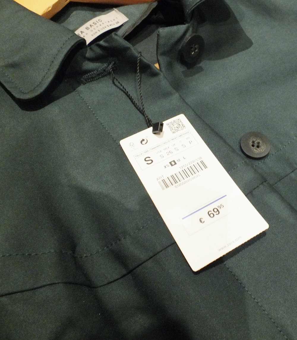 NEU Zara Mantel Jacke Frühling Cape grün 60ies 70ies gerader Schnitt Trend berlin Fashion Week S 36 Regenjacke