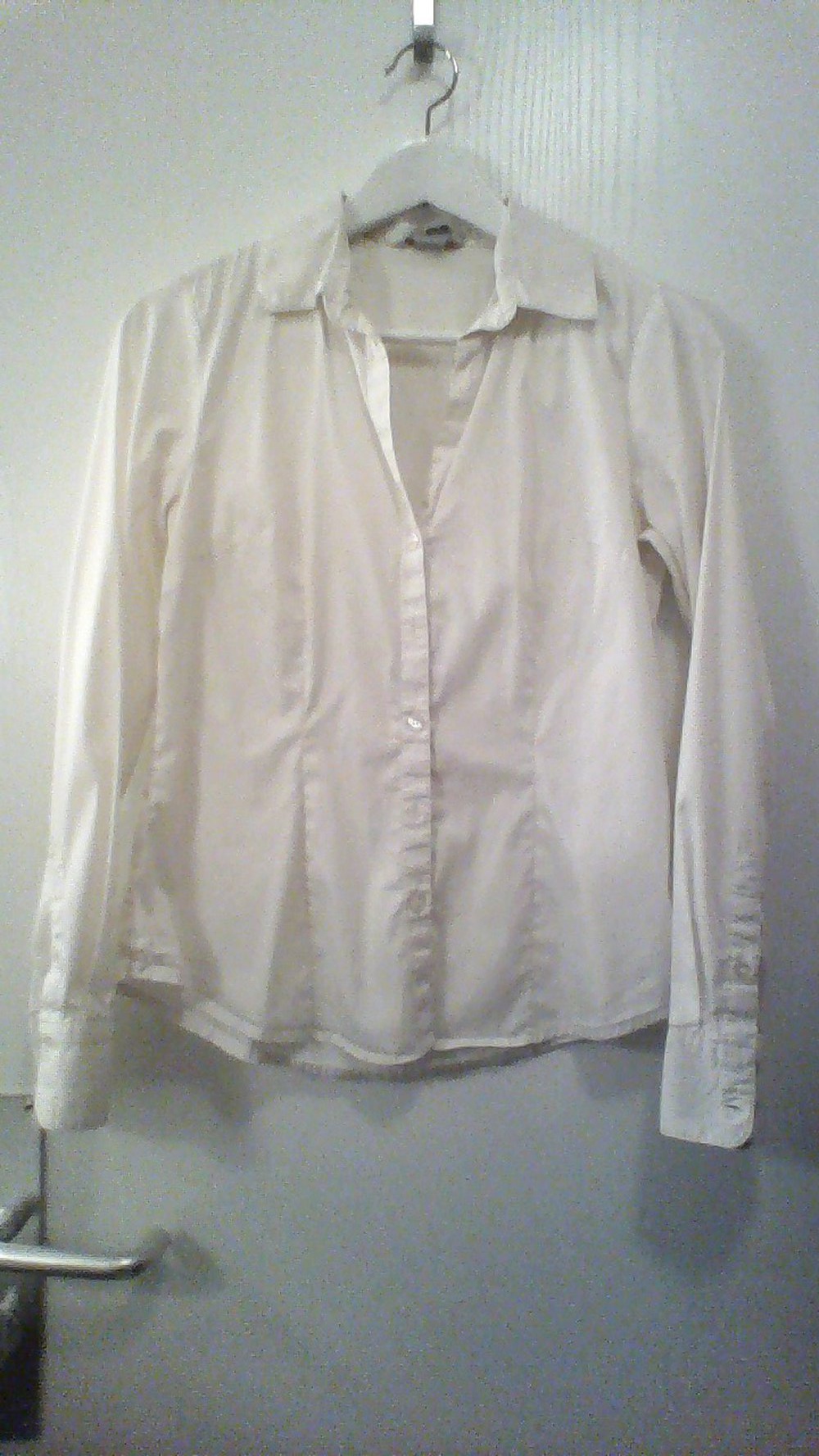 Schlichte, weiße Bluse