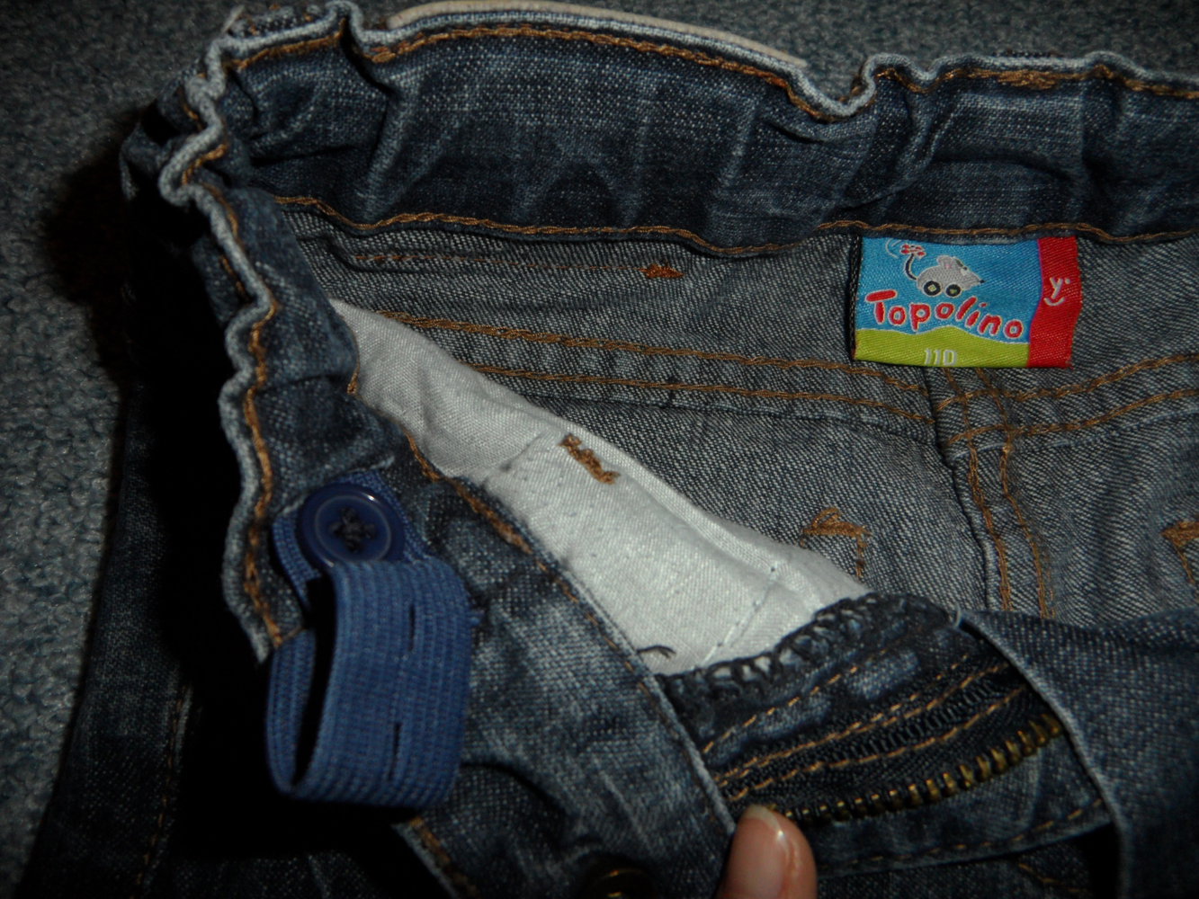 Topolino Jeans mit moderner Waschung Gr. 110