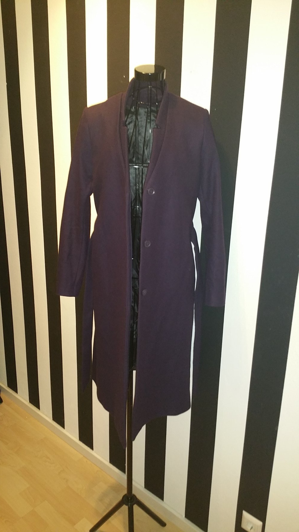 & other stories langer Mantel, lila