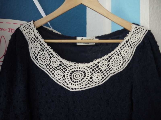 Royalblaues Kleid mit Spitze lace lacedress blogger musthave