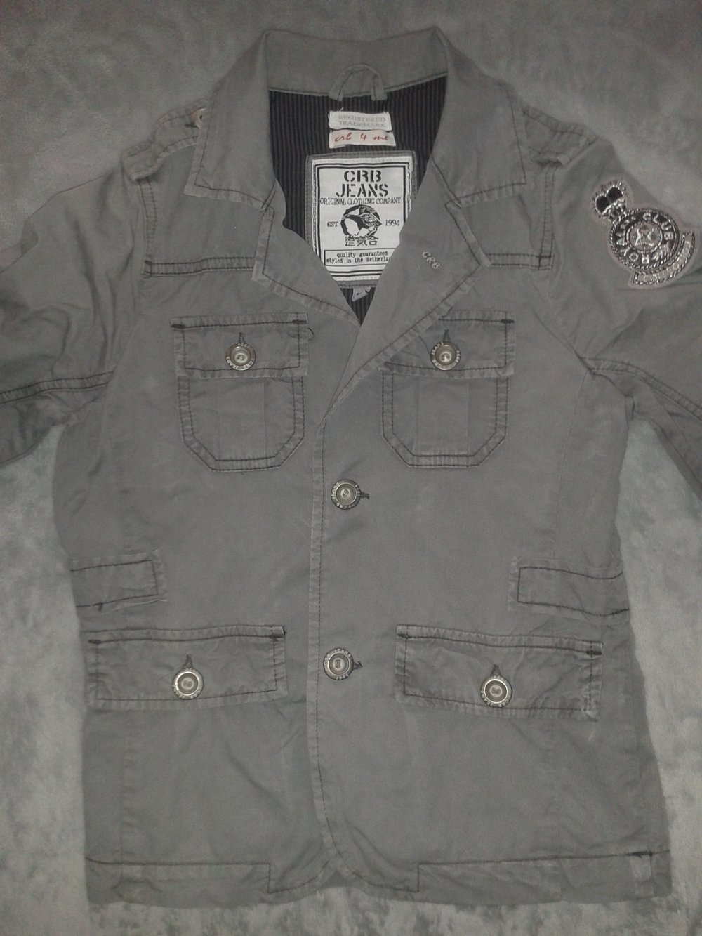 Sehr schöne CRB Jacke Gr. 128