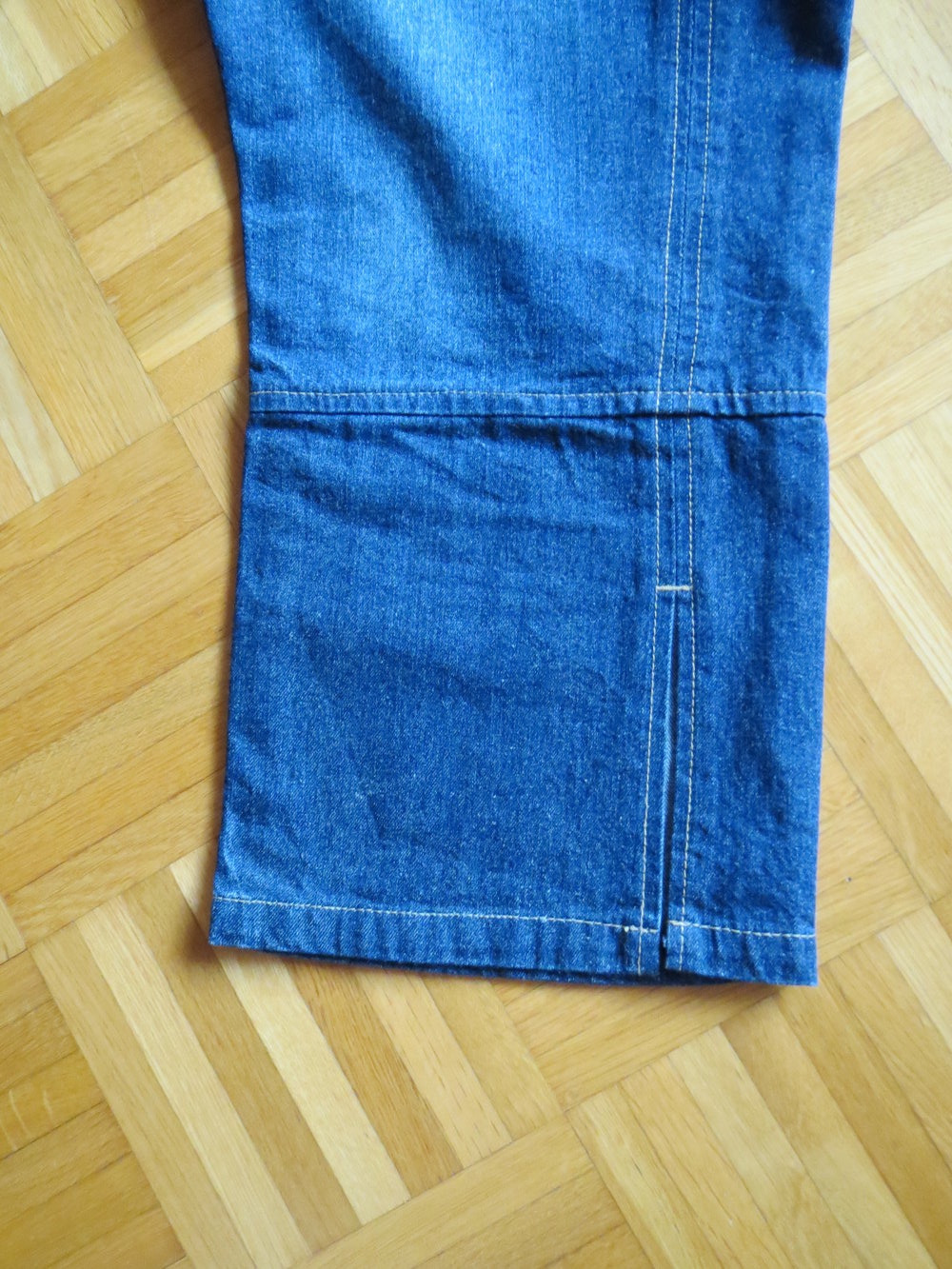Jeans, 7/8 Jeans, Gr.44/L, blau