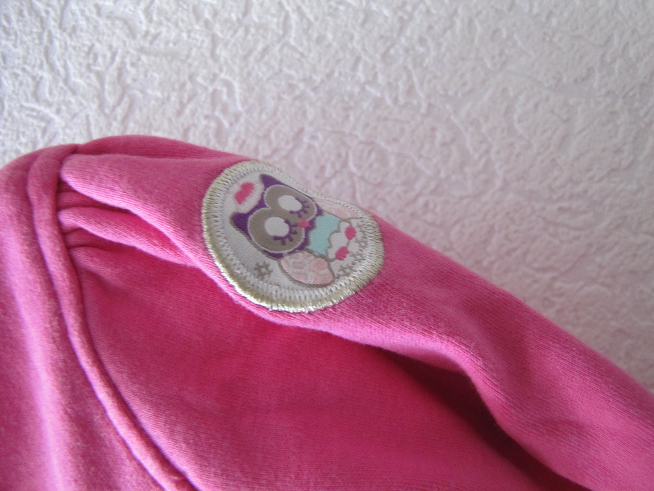 zuckersüße Sweatjacke mit Tierapplikationen Gr. 62