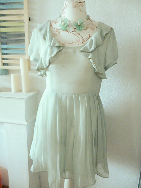 Mint Feen Kleid von Max C London 40