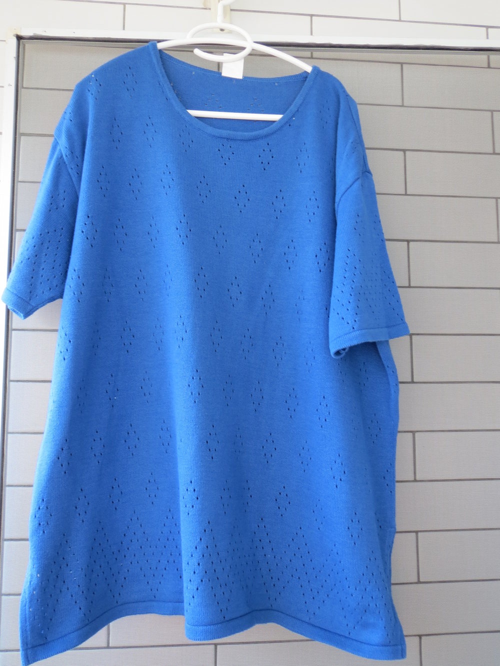 Pullover, Sommerpulli, Gr.50/XL, Kurzarm