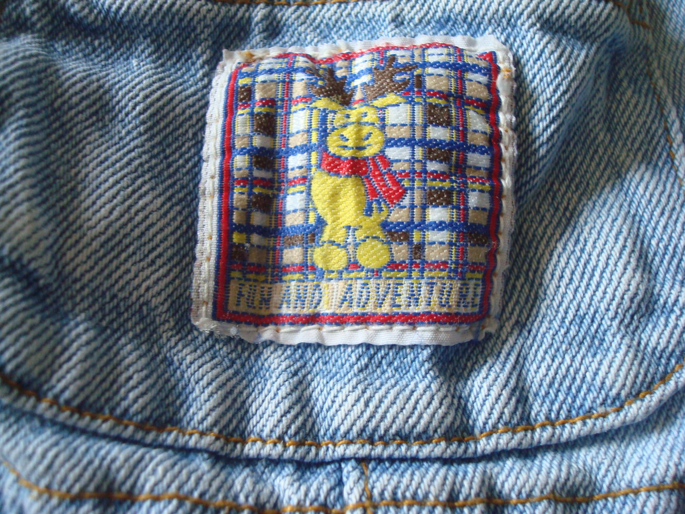 Jeanslatzhose für Jungen Gr. 80