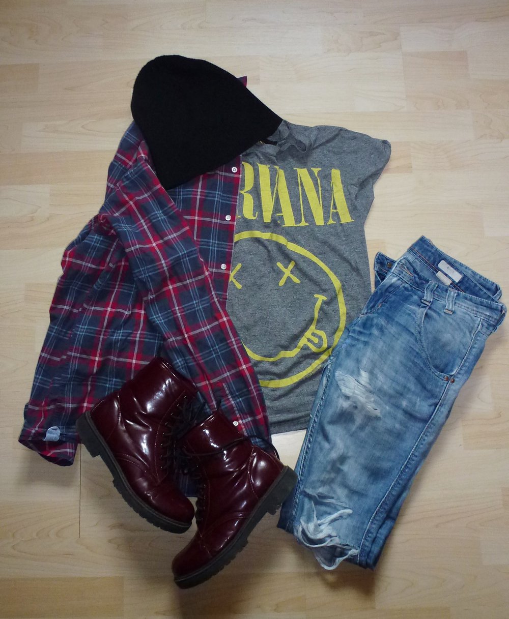 T-Shirt Oversize Nirvana Primark 38