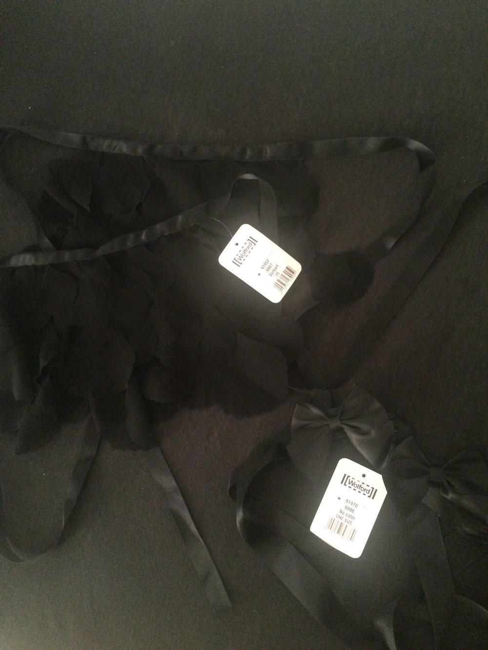 Wolford Gaiters und Strickjacke