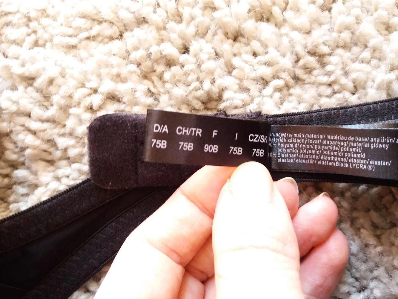 Tchibo TCM Multiway BH Schwarz 75 B