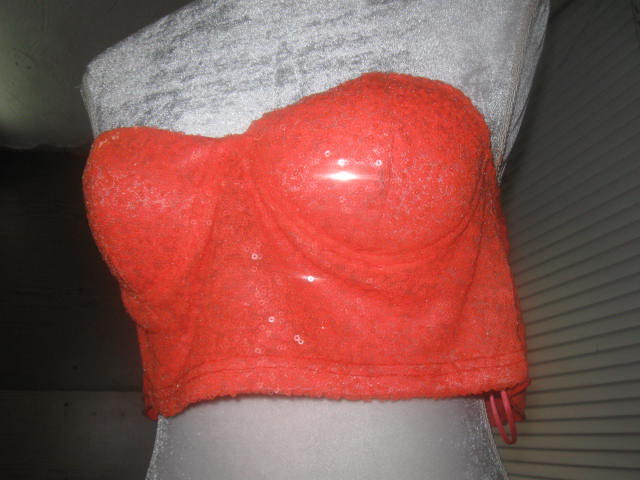 *** Ital. Top ~ Pailletten ~ Kurztop ~ Bauchfrei ***