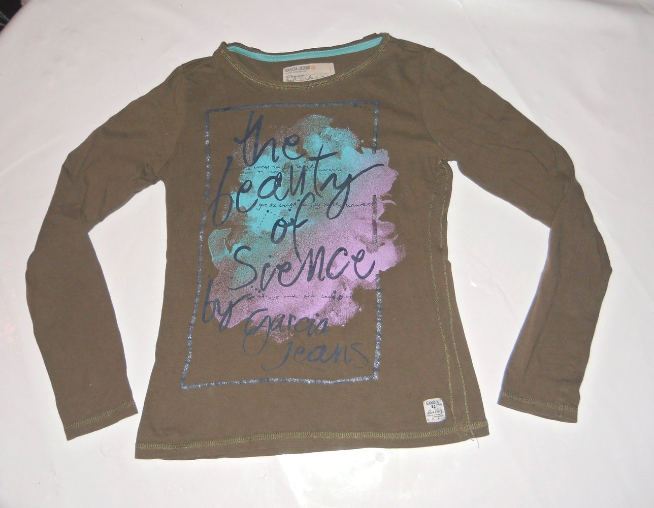 Garcia- tolles Langarmshirt Gr.12 ca 146/152  