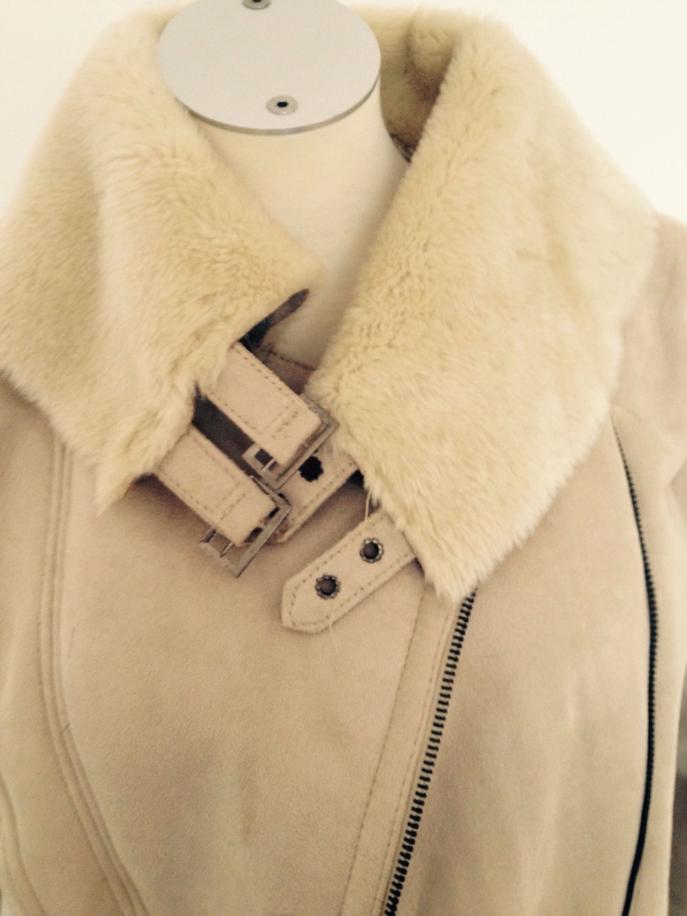 Exclusive Webpelzjacke Lammfelloptik 