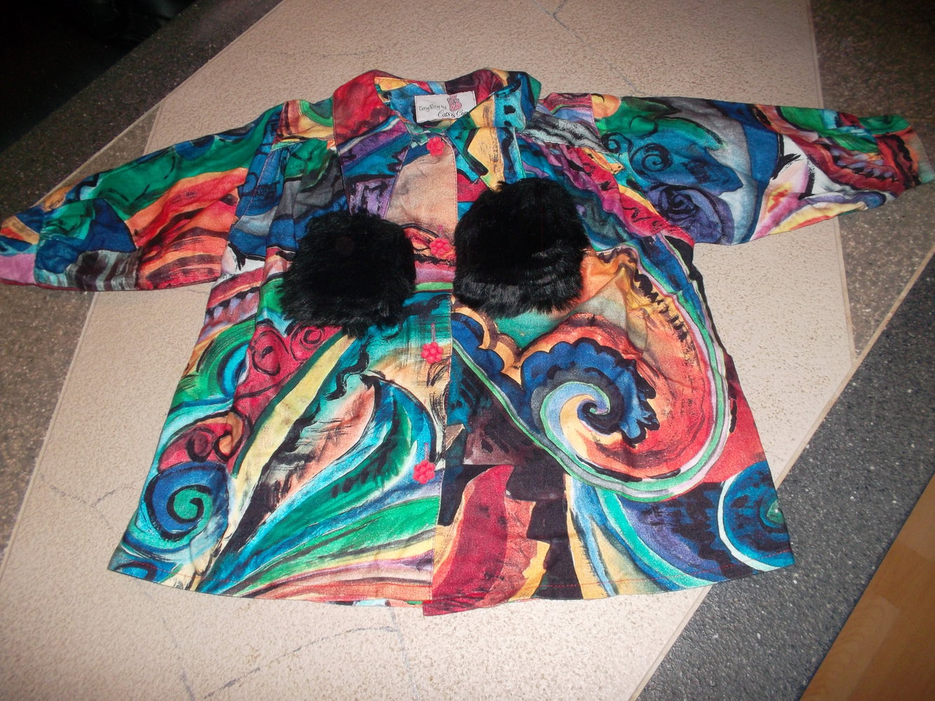 flippiges oberteil,cats&cotton,gr.104