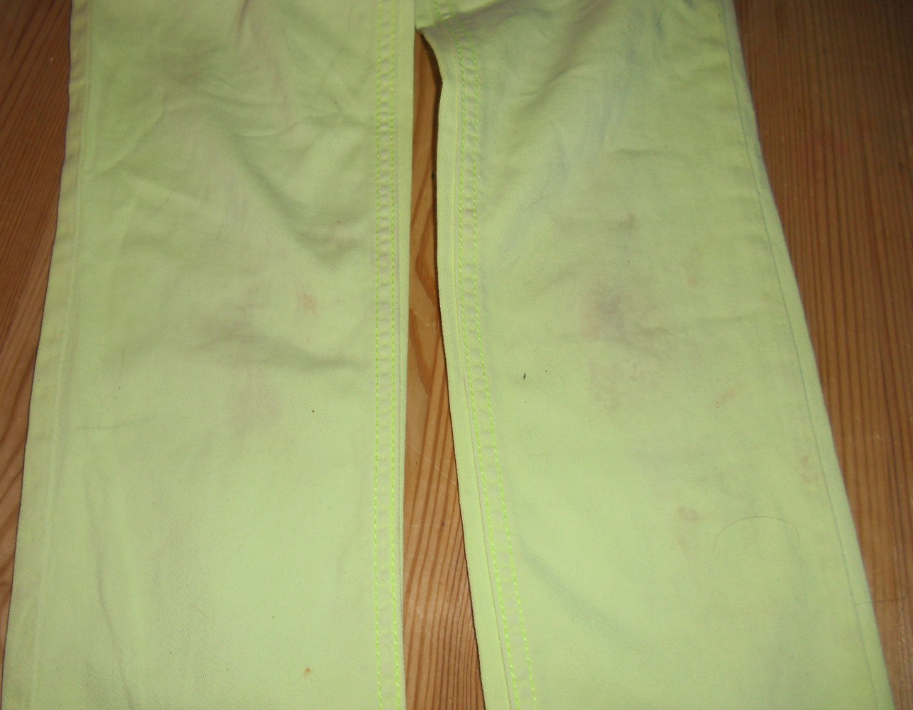 Next-Jeans in neongelb Gr.10 140cm