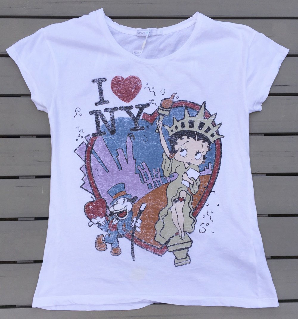 ONLY  T-Shirt BETTY BOOP Gr. S