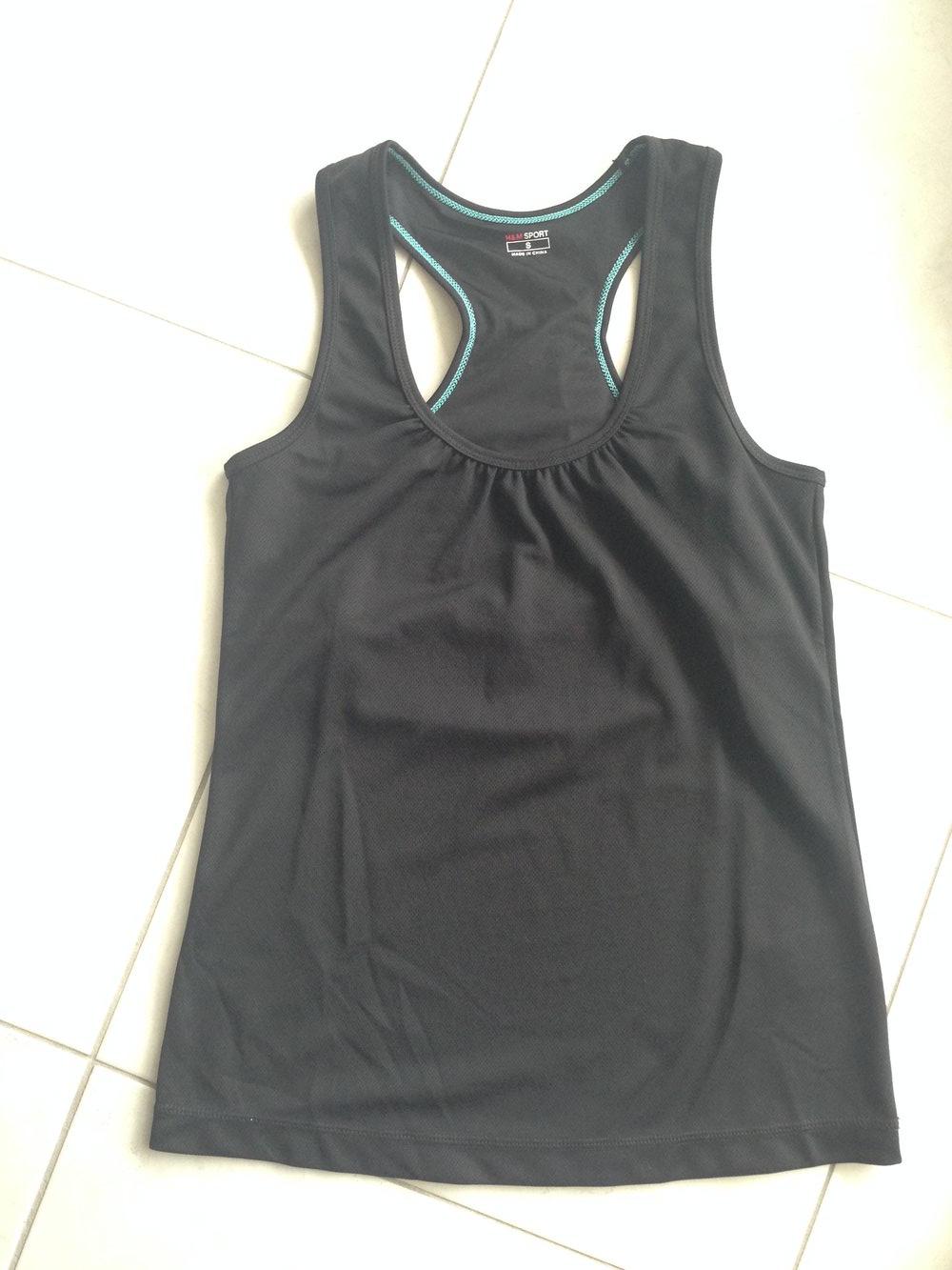 H&M Sporttop schwarz