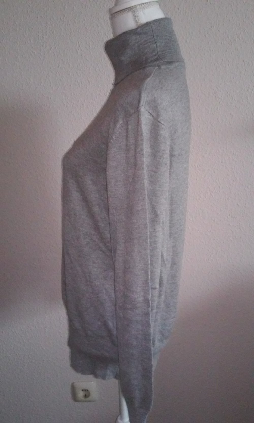 Gina Benotti Rollkragenpullover Pullover Rolli Pulli hellgrau