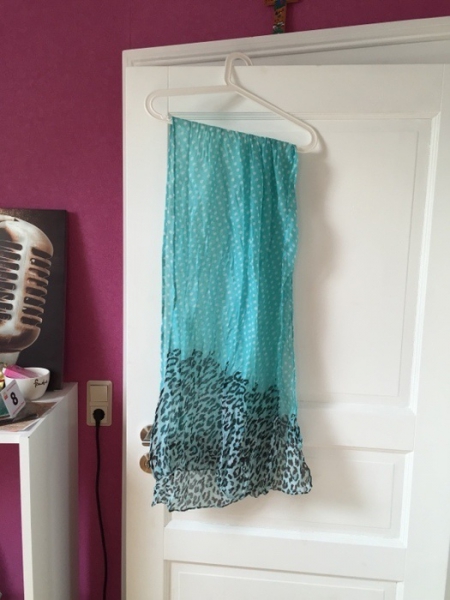 Halstuch türkis/blau Malvin 