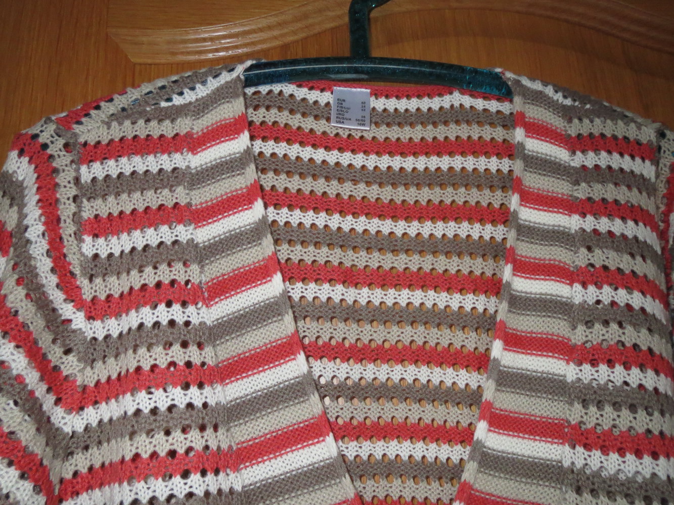 Cardigan, Gr.50/XL, neu, Ajour