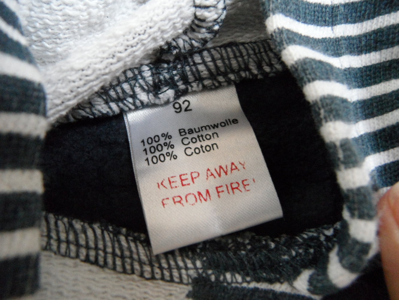 maritimer Hoodie Kapuzenpulli mit Fotoprint