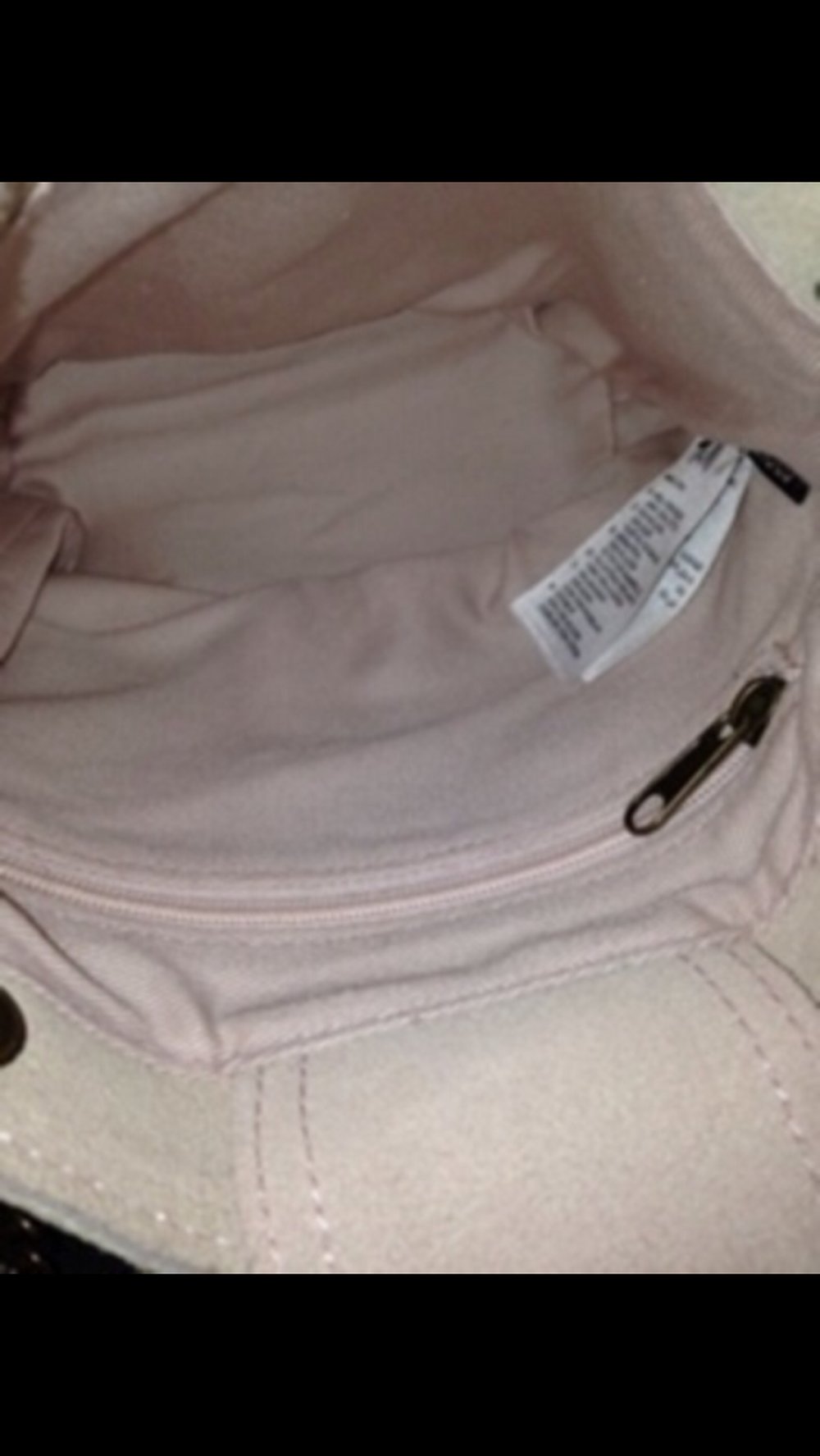 Tasche aus Wildleder