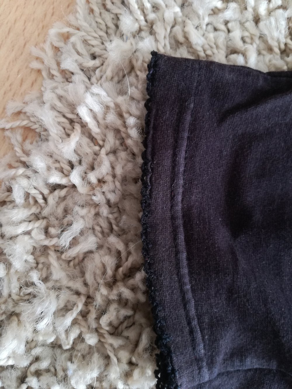 Yoga Hose mit zarter Spitze