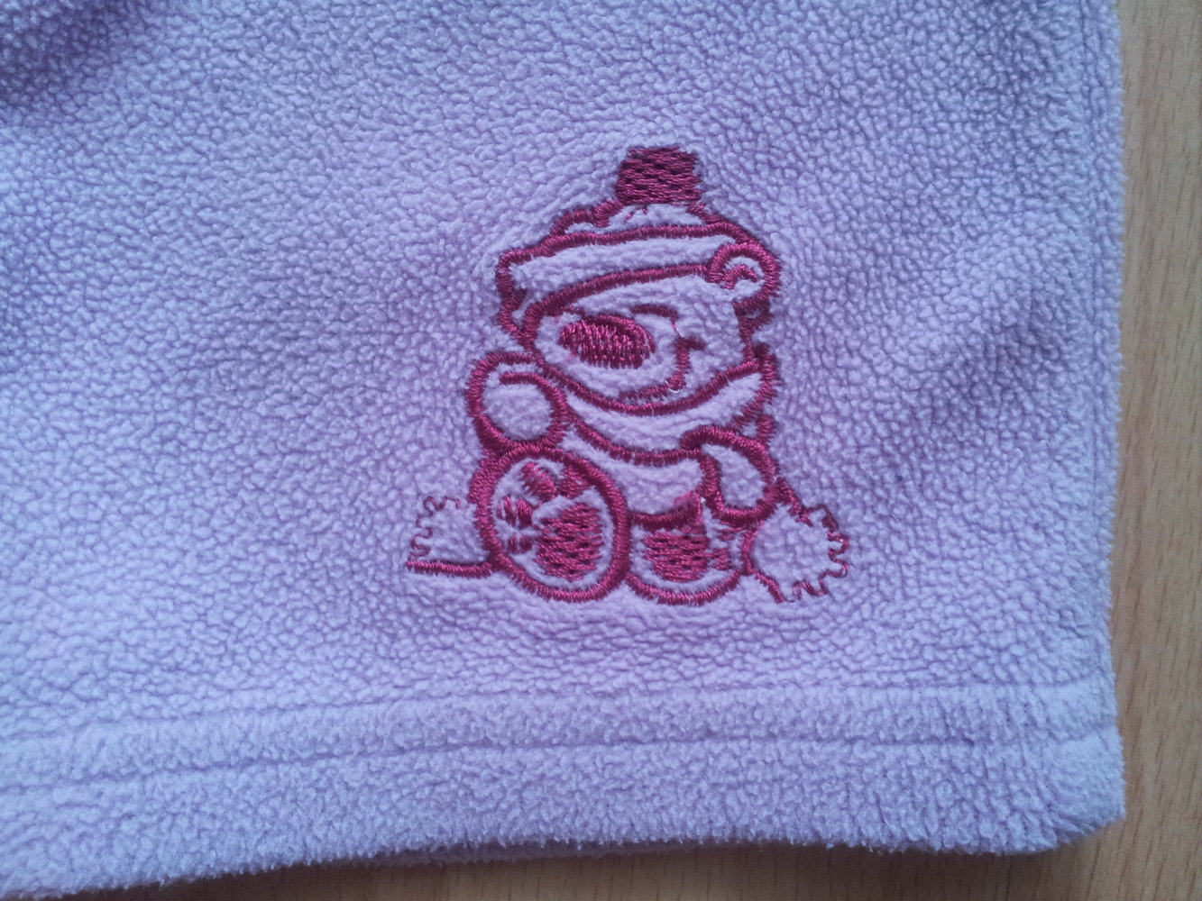 Jogginghose Haushose lila Teddy Fleece