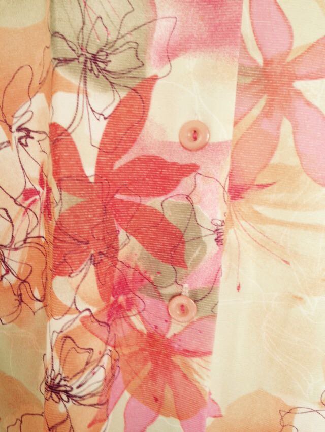 Exclusive Vintage Blümchen Bluse 