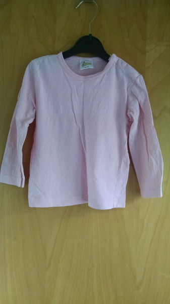 Langarmshirt Gr. 86/92 zartrosa