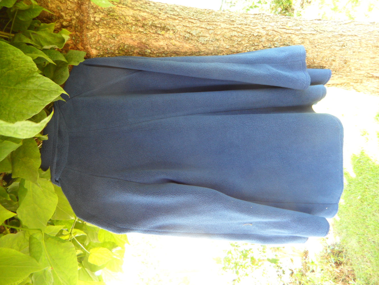 toller Fleecemantel für die Schwangerschaft DIY