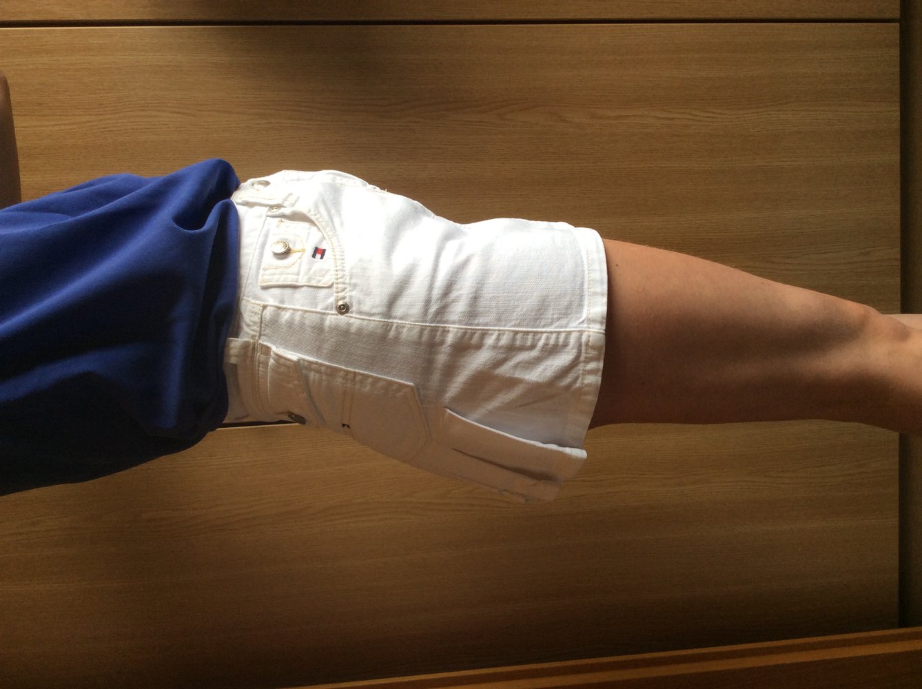 Tommy Hilfiger mini Rock weiß Größe 152 XXS 