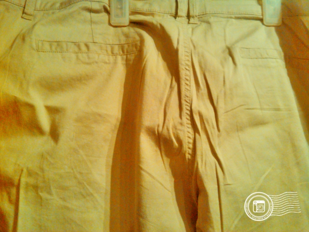 Chino Hose Gr. 50 Sheego Beige/Vanille