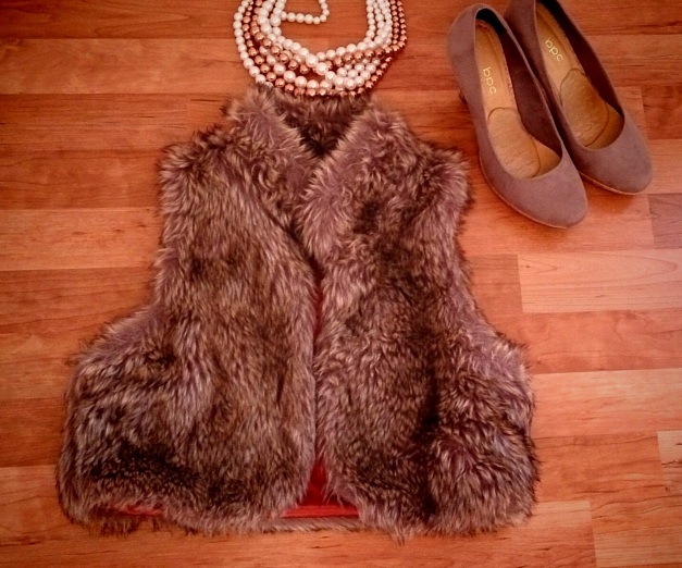 Schicke Fellweste (halblang)