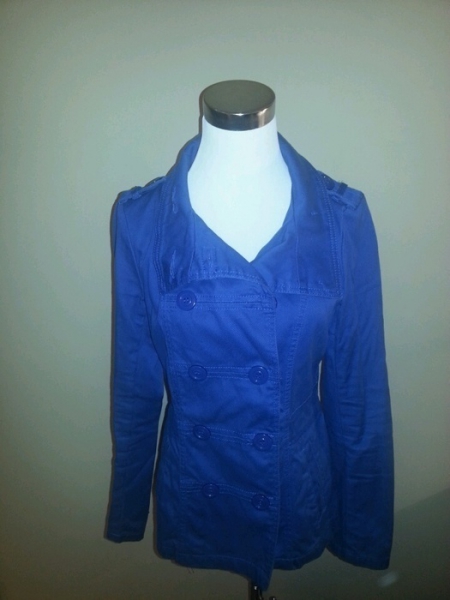 H&M Jacke Übergangsjacke in royalblau Gr.36/38