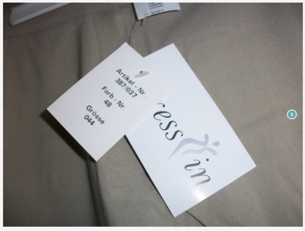 Happy Size Stretch Hose 3/4 7/8 beige nude, Gr. 44, ungetragen, top!