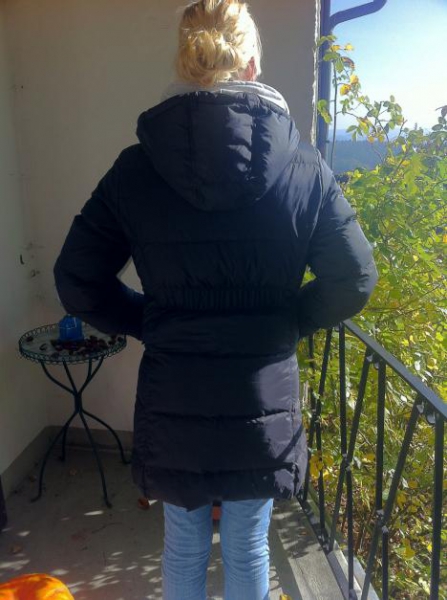 Replay Daunenmantel schwarz neu M tailliert geschnitten