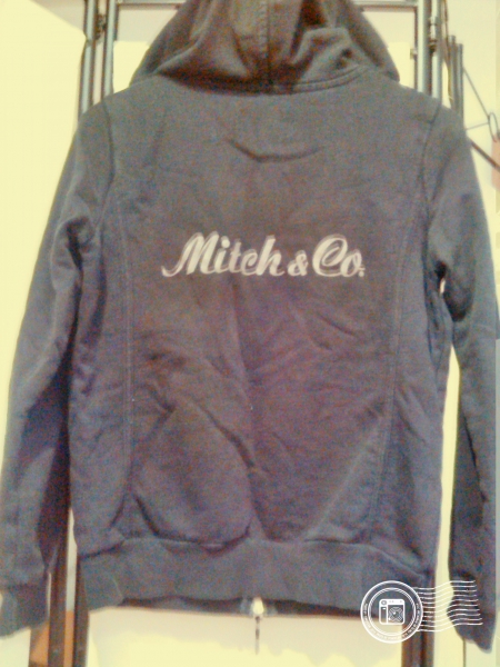 Jungen Sweatshirt Jacke Gr. M(ca.146/152)Schwarz