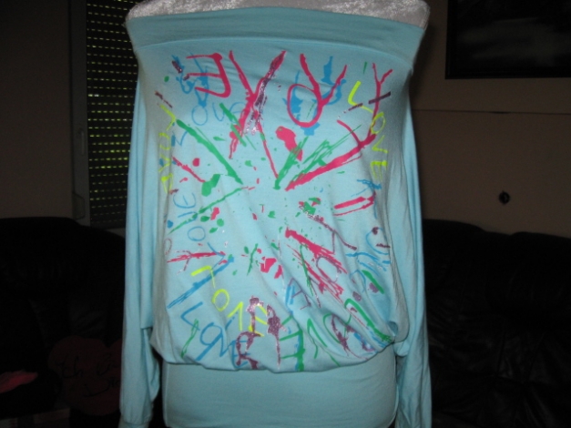 *** Tunika ~ Fledermausshirt ~ Fledermausärmel ~ Babydoll ~ Oversize ~ Sweatshirt ~ Schulterfrei ***