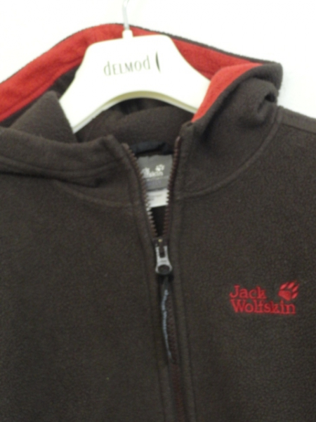 Jack Wolfskin Family~*Fleecejacke mit Kapuze~*Gr. 152 ~* Nanuk ~* Jacke ~* braun ~* atmungsaktiv ~*