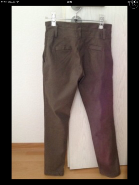 Khaki Hose Baumwolle